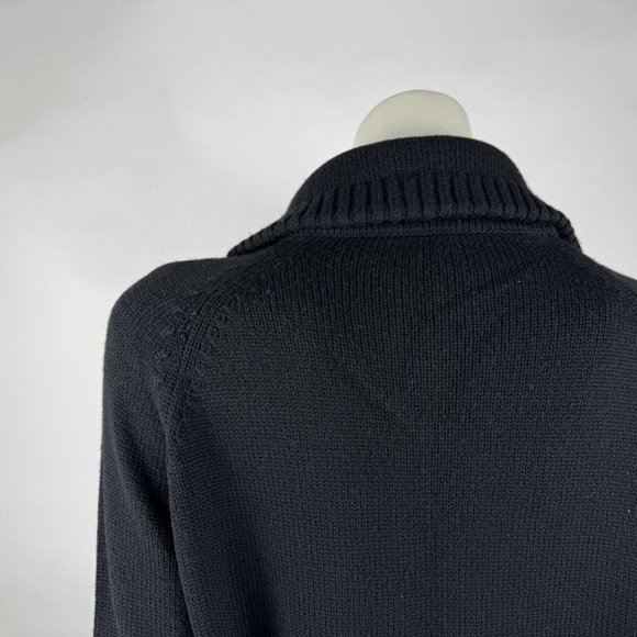 Amina Rubinacci Italy Full Zip Cardigan Women 48‎ US 8 EUC Long Sleeve Collared - Picture 9 of 11